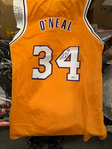 Shaquille O’Neal Los Angeles Lakers Signed jersey with COA