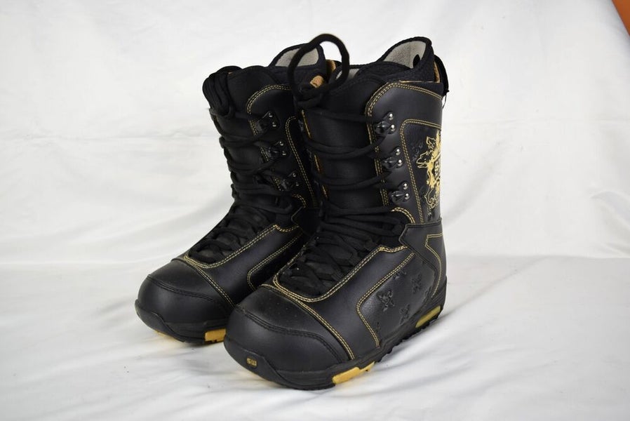 Vintage BURTON Shaun White gold Snowboard Boots GOLD