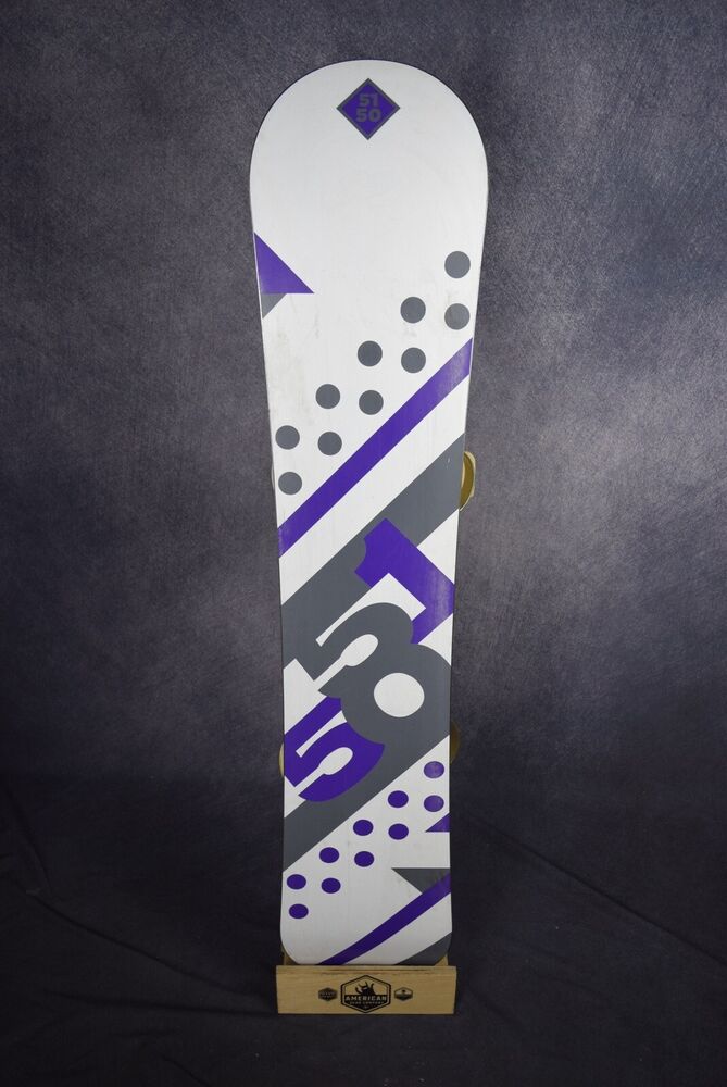 5150 SIENNA WOMEN SNOWBOARD SIZE 141 CM WITH MORROW MEDIUM