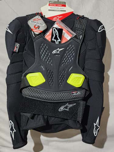 New Black/Yellow BIONIC PRO V2 PROTECTION JACKET (Armored Vest)
