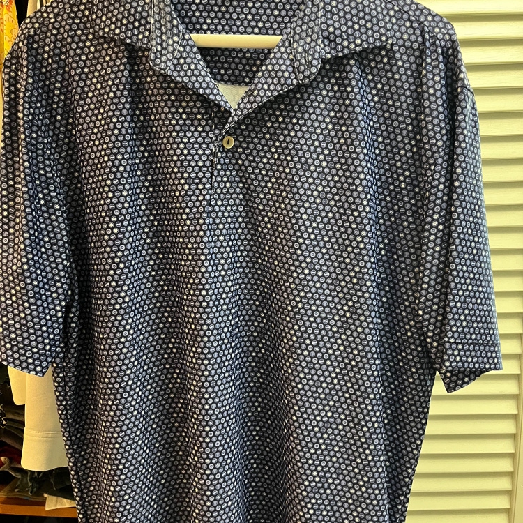 Blue Used Men's  Shirt