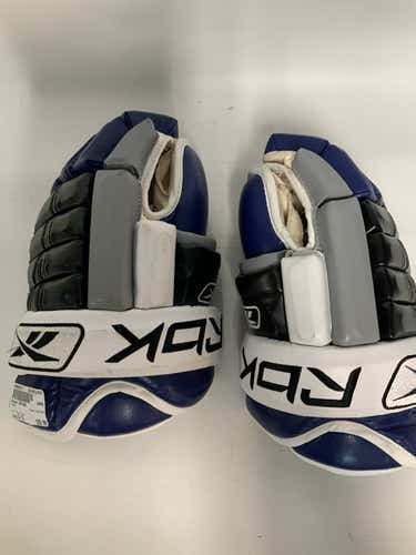 Used Reebok Leather 14" Hockey Gloves