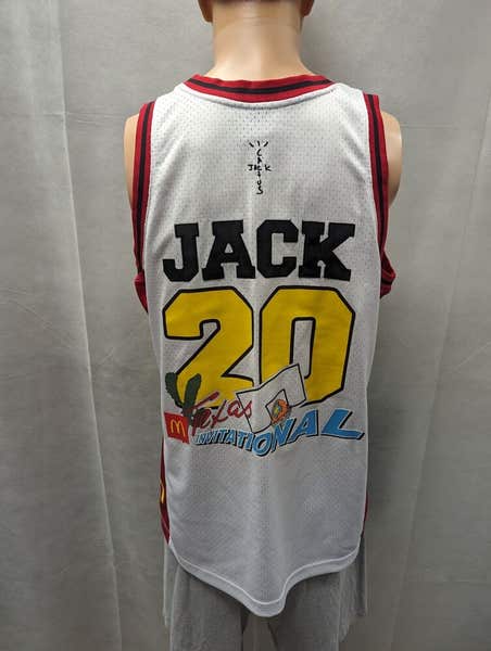Cactus Jack McDonalds All American Texas Invatational Jersey Travis Scott L