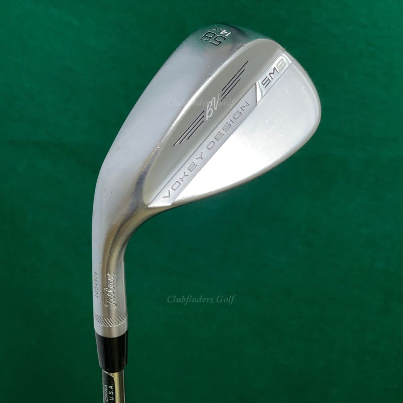 LH Titleist Vokey SM8 Tour Chrome 60-14K 60° Lob Wedge NS Pro 950GH Steel  Stiff