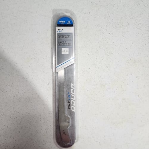 New Bauer TUUK LS2 288mm Size 10 Hockey Skate Steel Runner