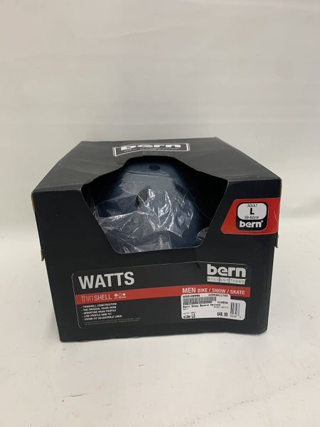 Used Bern Watts Lg Winter Outerwear Ski Helmets