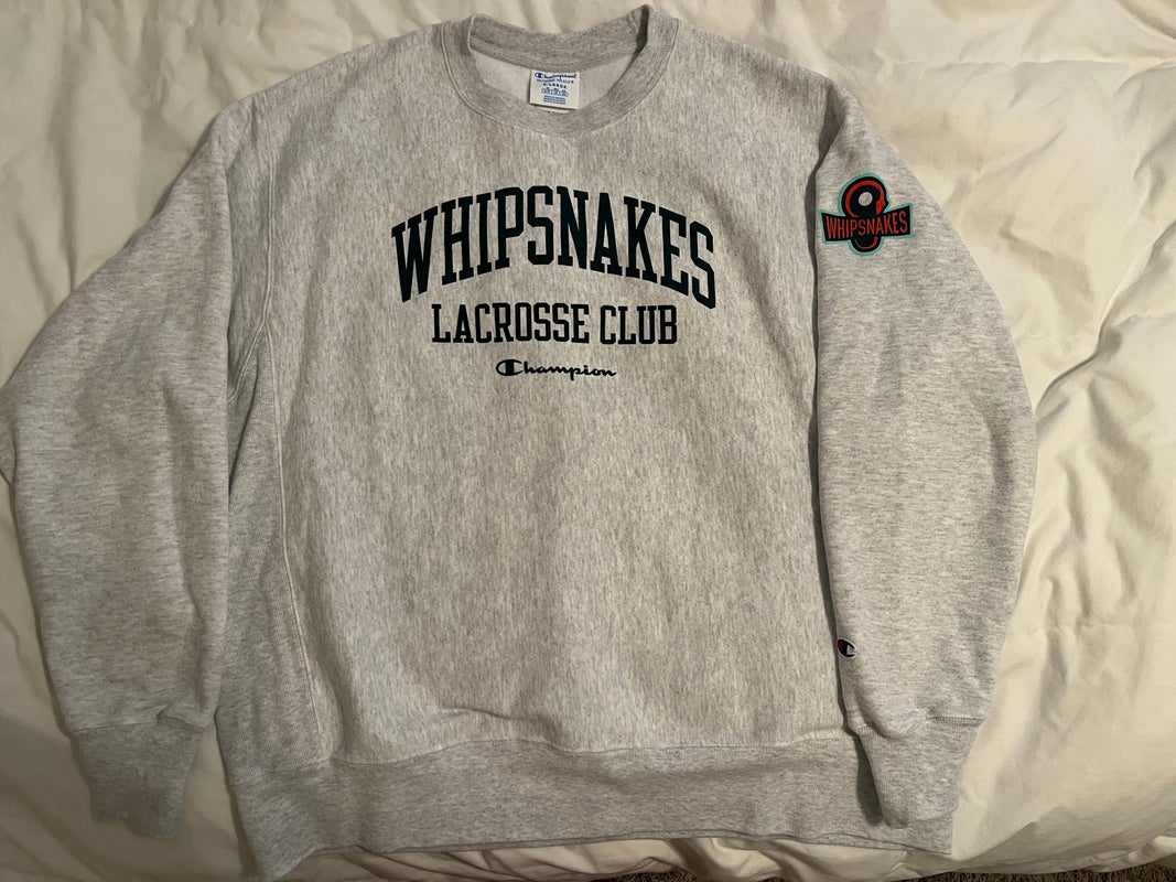 PLL Whipsnakes Gray Men's XL Champion Sweatshirt