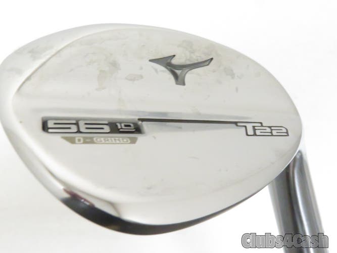 Mizuno T22 Wedge Chrome D Grind Dynamic Gold Tour Issue S400 SAND 56° 10