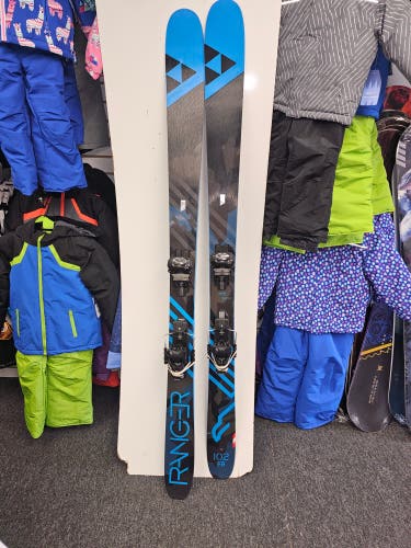 Men's 2020 Fischer 184 cm Powder Ranger 102 FR Skis With Bindings Max Din 13