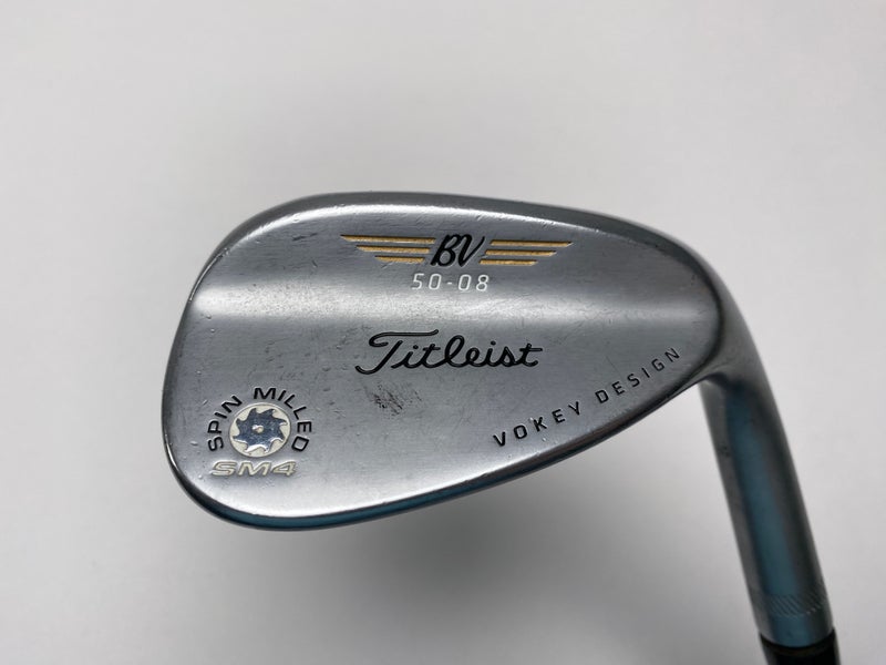 Titleist Vokey Spin Milled SM4 Chrome 50* 8 Graphite Design Tour