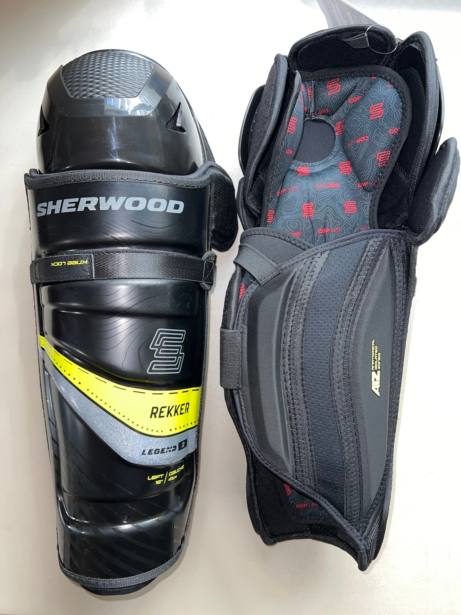 Sher-Wood Rekker Legend 2 14” Senior Shin Guards