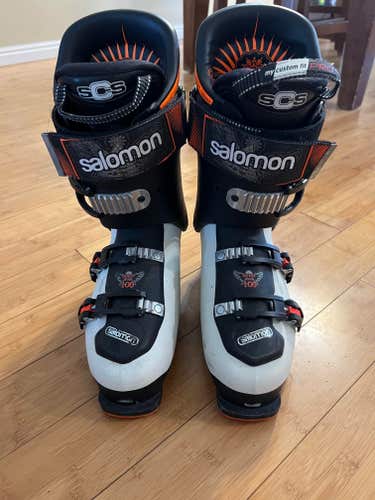 Men's Used Salomon Powder Quest Max 100 Ski Boots