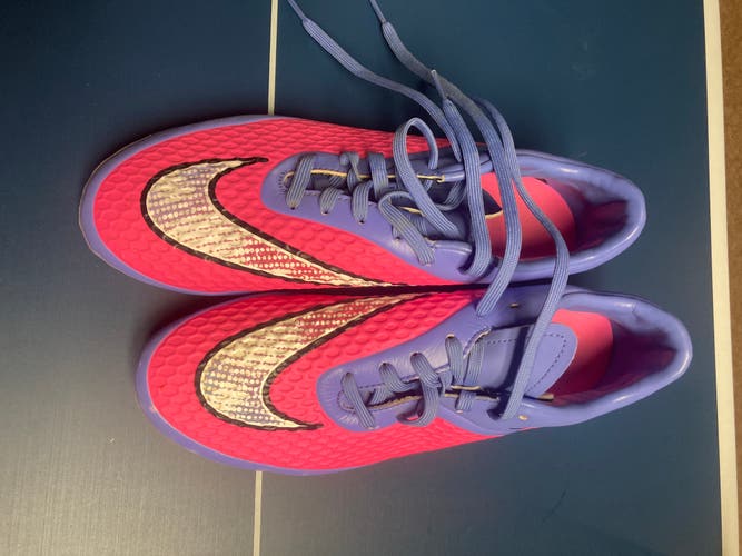 Cleats -pink purple Nike cleats