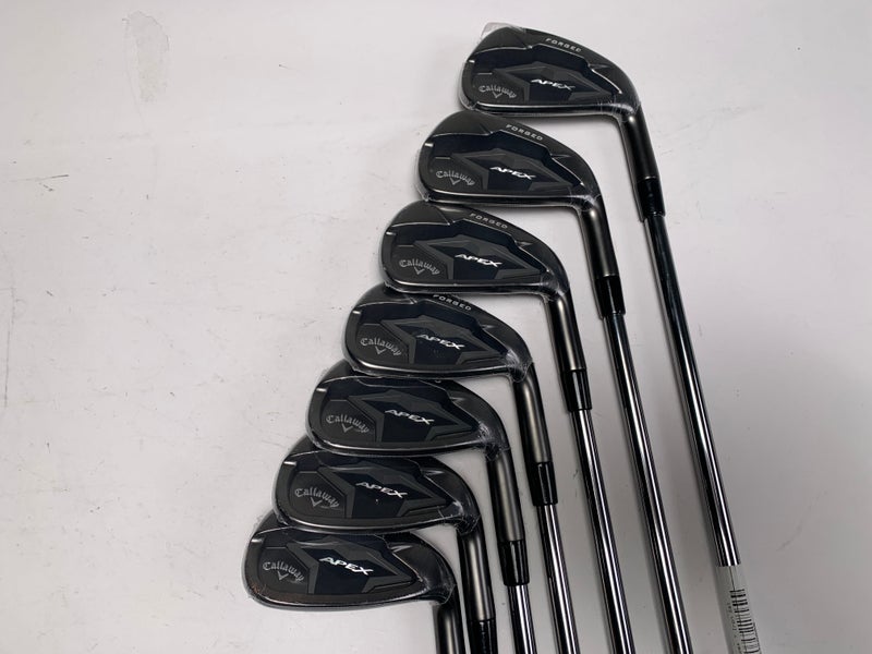 Callaway Apex Smoke 19 Iron Set 5-PW+AW Project X Catalyst 5.5 60 Regular RH NEW