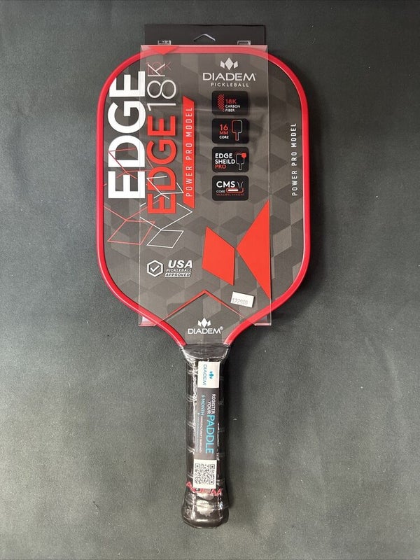 Diadem Edge 18K Power pro pickleball paddle -New