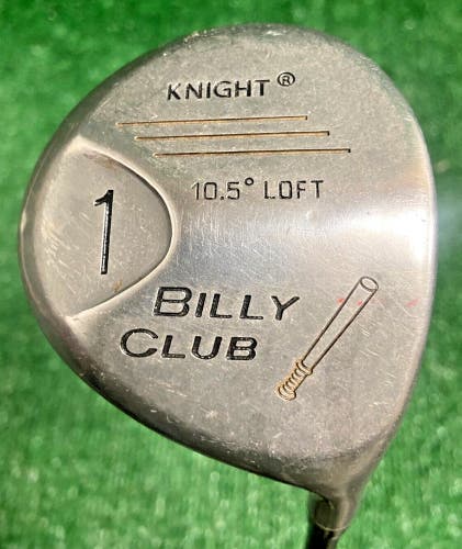 Knight Golf Billy Club Driver 10.5 Degrees Men's RH Stiff Graphite 44 Inches