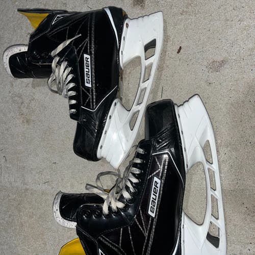 Senior Bauer Supreme 1S Pro Hockey Skates Pro Stock Size 11 1/8 Custom boot