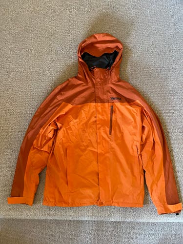 Marmot Orange Men's Adult Used Small Jacket