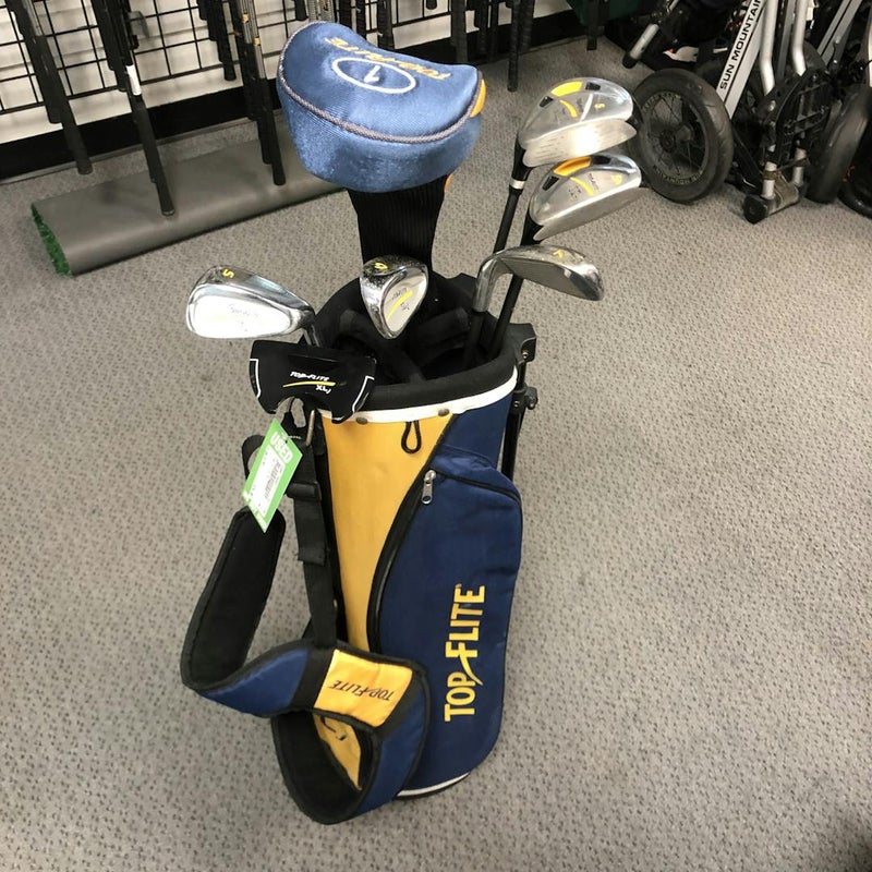 New Top Flite Jr Golf Set 8 Piece Junior Package Set SidelineSwap