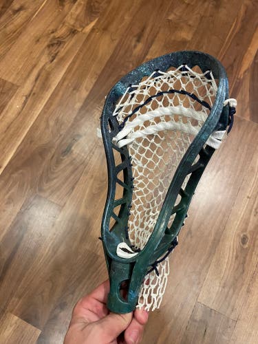 Blue And Green OG X2 Head Strung With STX Knot Mesh