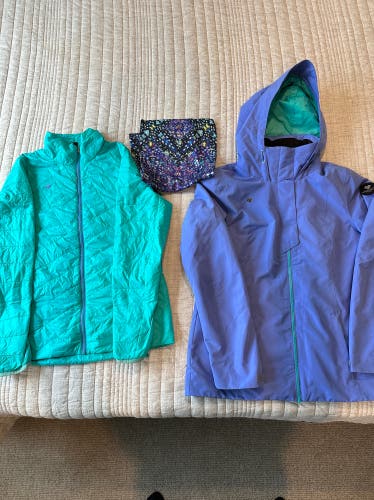 Purple Used Size 10 Obermeyer Teagan Tri-Climate Jacket