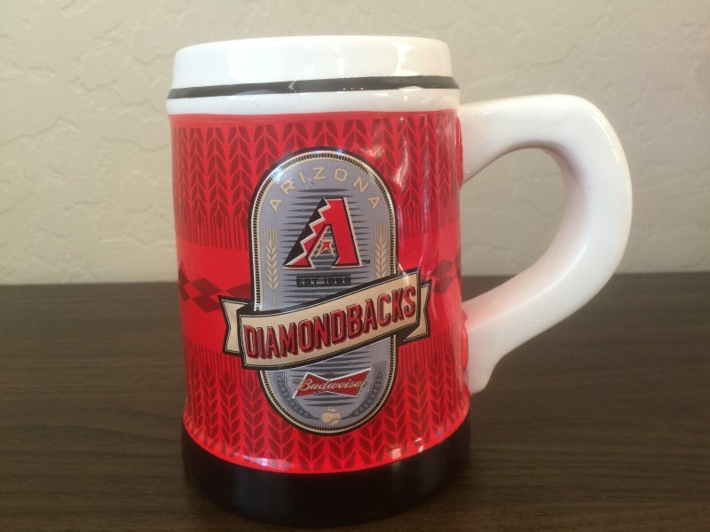 Arizona Diamondbacks DBacks MLB BASEBALL 2015 Budweiser SGA Beer Stein Mug!