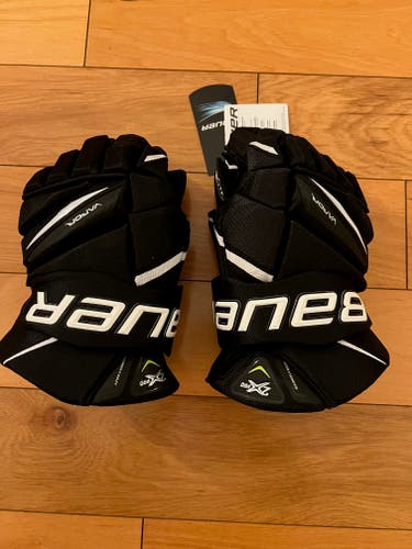 New Bauer Vapor 2X Pro Gloves 14" - Senior - Black