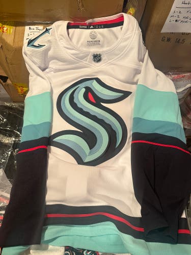 Seattle Kraken authentic away Adidas Jersey New Size 54 (XL)