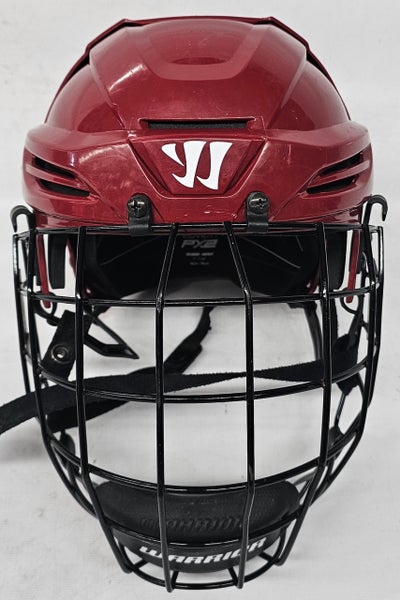 WARRIOR PX2 PRO STOCK HOCKEY HELMET MEDIUM USED NCAA(11351)