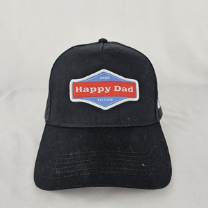 Full Send - Happy Dad Seltzer Nelk Boys Limited Edition Black Trucker Mesh Hat