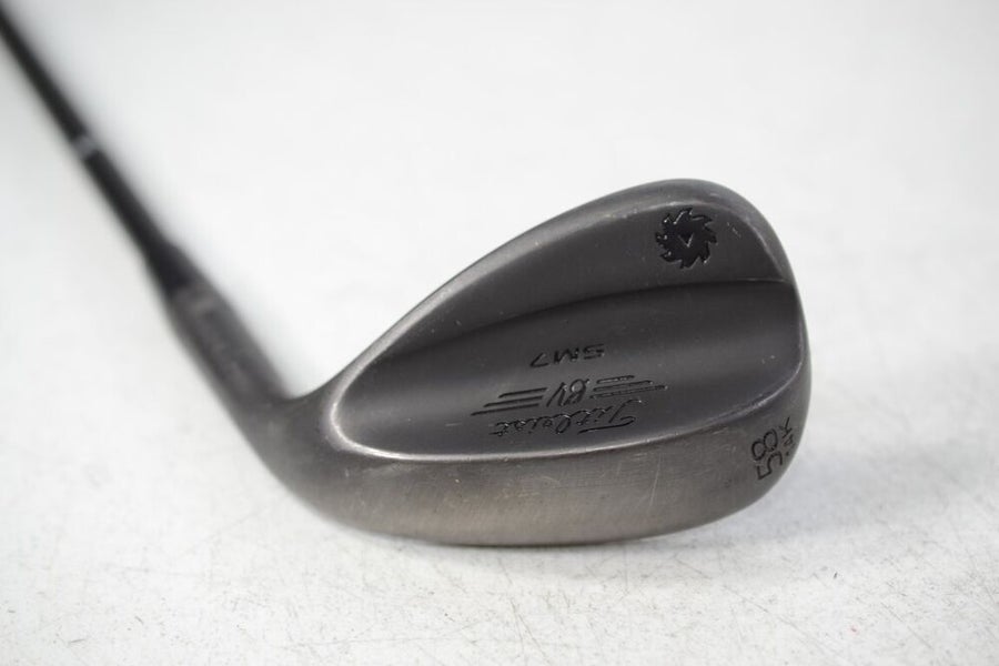 Titleist Vokey SM7 Jet Black 58*-14K Wedge Right Stiff Flex DG Steel #  161113