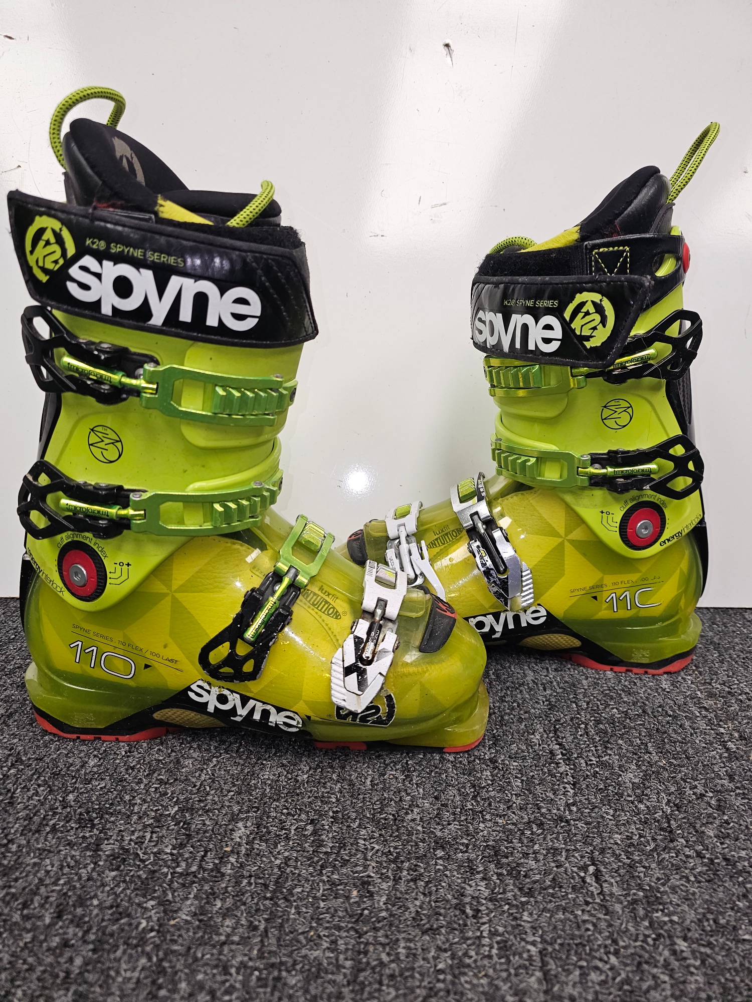 Used Men's K2 All Mountain Spyne Ski Boots Medium Flex