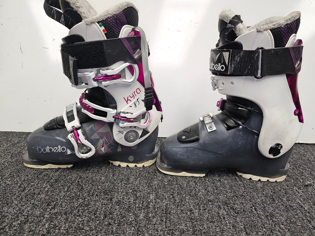 Women's Used Dalbello All Mountain Kyra Ski Boots Soft Flex