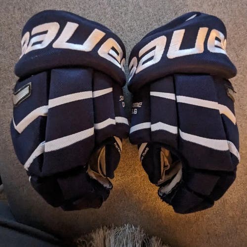 Used Bauer Supreme One.6 Gloves 13"