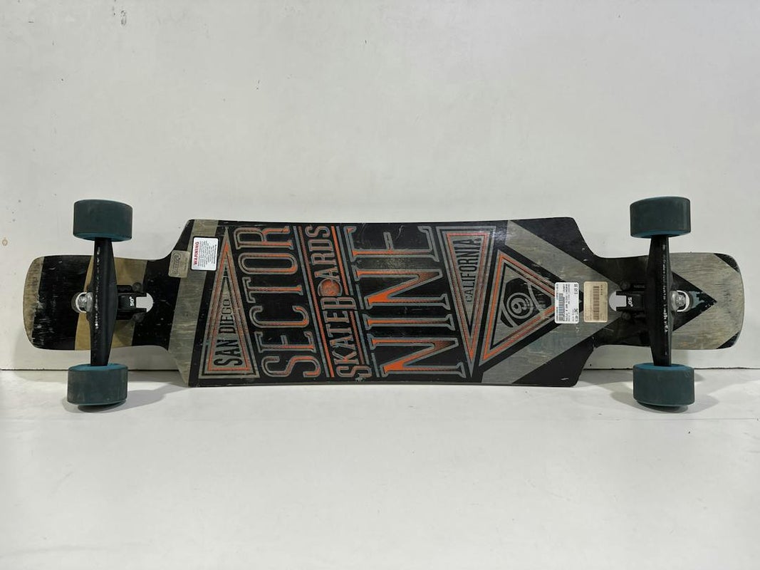 Used Sector 9 The Catapult Long Complete Drop Thru Skateboard