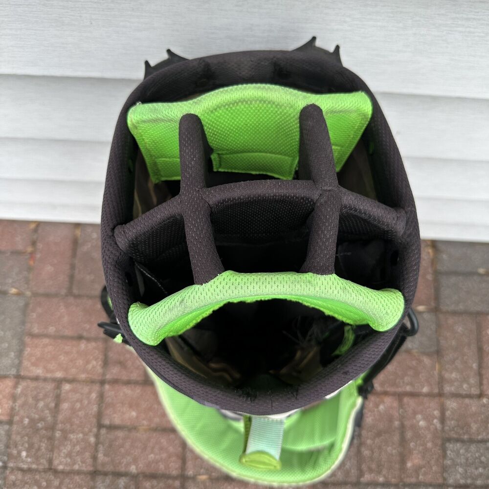 lime green nike golf bag