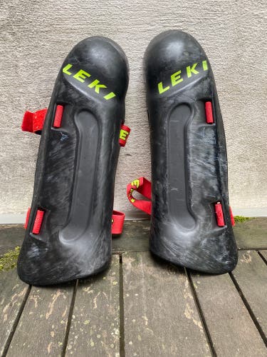 Shin Guards Used Medium Leki Shin Guard