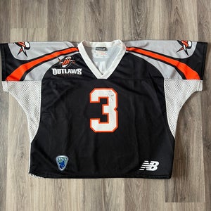 Autographed Mike Law #3 Denver Outlaws Jersey