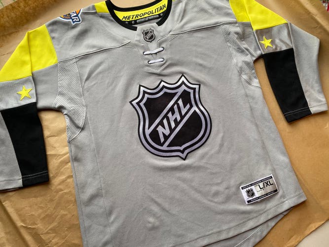 Men's Metropolitan Division Fanatics Branded Gray 2018 NHL All-Star Game Breakaway Jersey