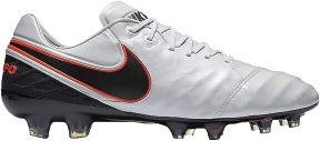 Nike Tiempo Legend VI FG Soccer Cleats / Shoes - White Black - Size 4 - MAP $210