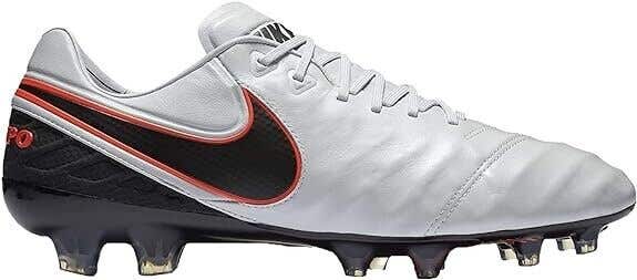 Nike 819177 001 Tiempo Legend VI FG Soccer Cleats White Black US Size 4 MAP $210