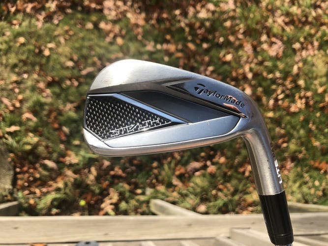 TaylorMade Stealth 7 Iron, Stiff Flex Steel, 1UP, Authentic Demo/Fitting