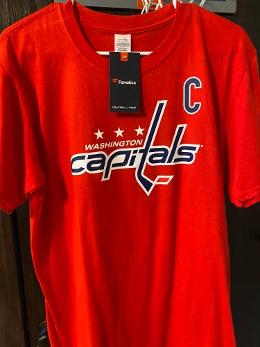 NEW Washington Capitals Alex Ovechkin Shirt Jersey Size Large