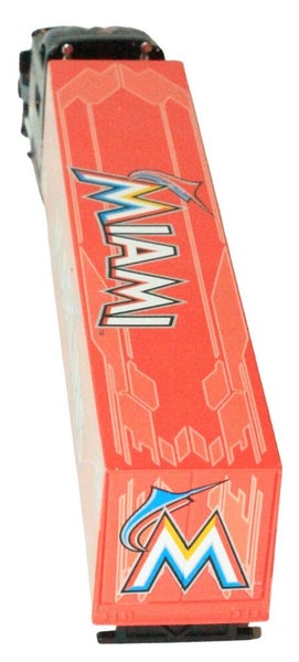 Vintage Logo Miami Marlins MLB Baseball - 1:80 Diecast Truck Toy Vehicle 2012