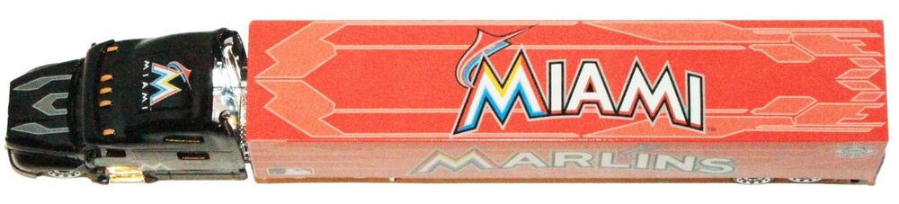 Vintage Logo Miami Marlins MLB Baseball - 1:80 Diecast Truck Toy Vehicle 2012