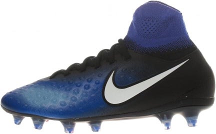 Nike Junior Kids Magista OBRA II FG Soccer Cleats - Black Blue - 5.5Y - MAP $150