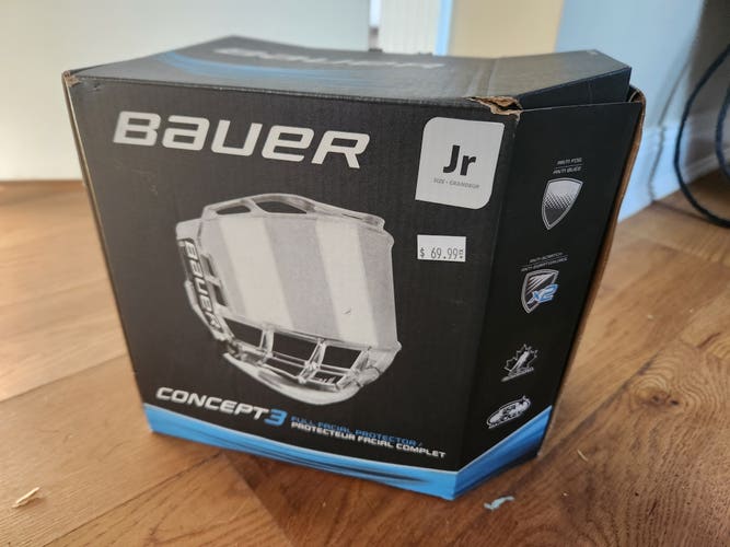 New Bauer Concept 3 Full Shield Shield