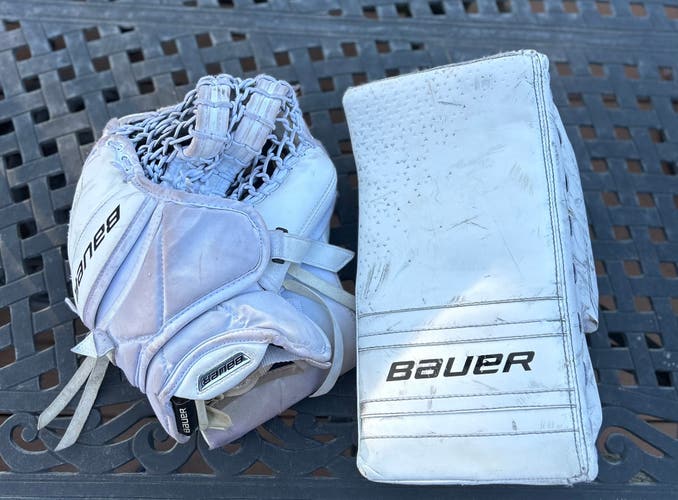 Bauer GSX Goalie Blocker and Glove