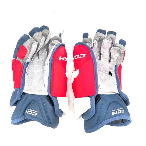 Used CCM HG12 Gloves 14" Pro Stock - Nic Dowd