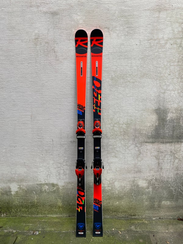 NEW 2022 Rossignol Hero Athlete GS R22 170 Skis w/ Look SPX 15 Rockerace Bindings